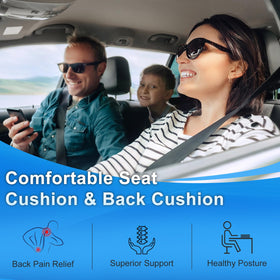 Sanwom cushion on office chair showing versatile fit and daily use benefit