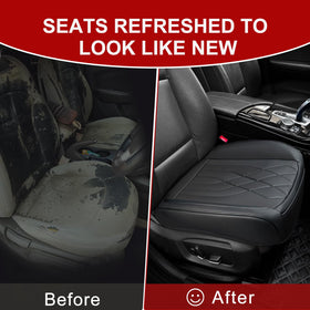 Sanwom seat cover in car lifestyle scene improving interior appearance