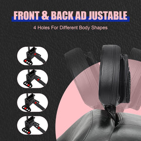 SANYUMOTO backrest folded forward to ease passenger access and convenience