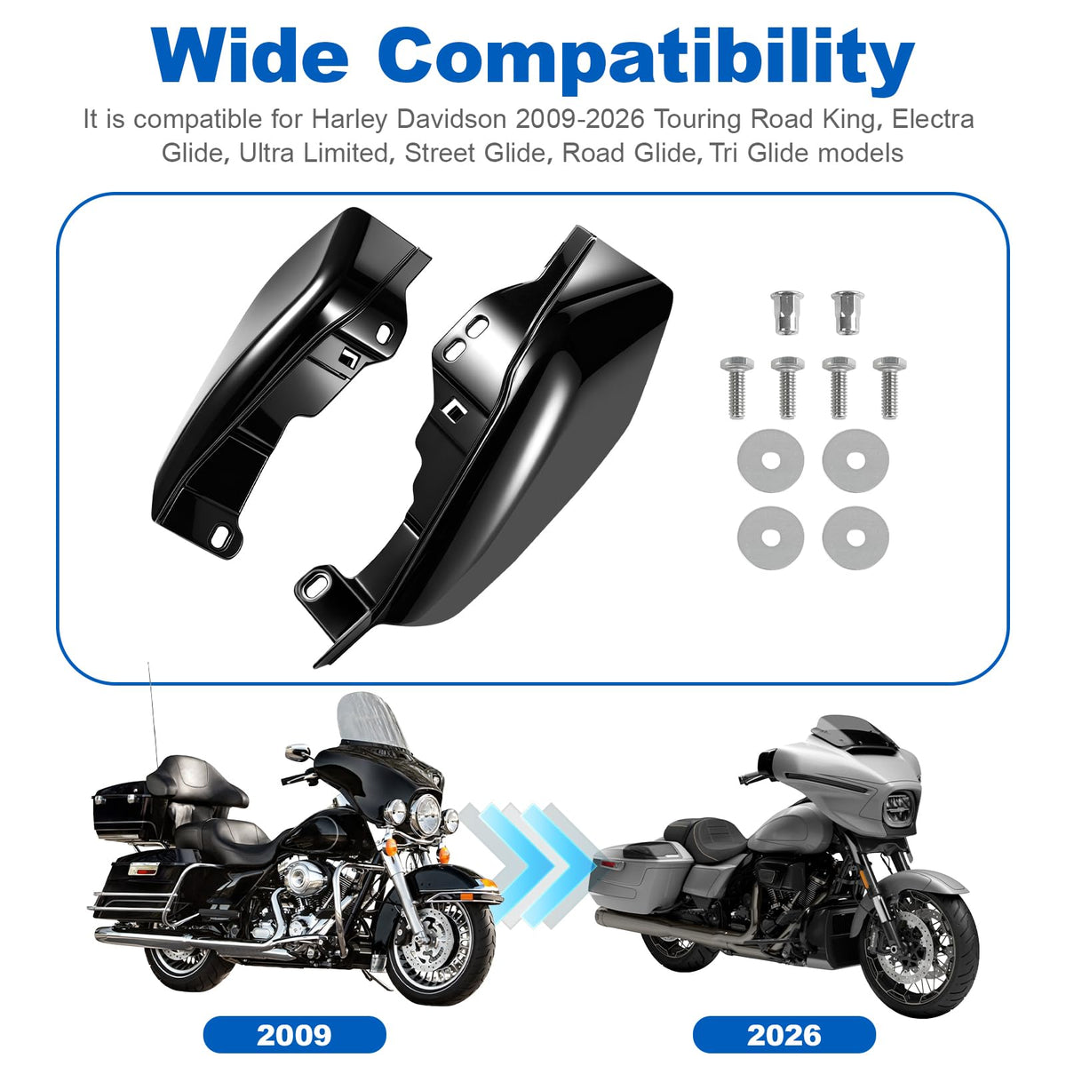 SANYUMOTO right-side installed deflector improving airflow and comfort