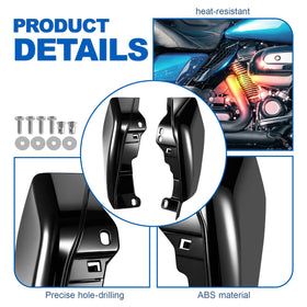 SANYUMOTO motorcycle with deflectors in lifestyle setting for comfort