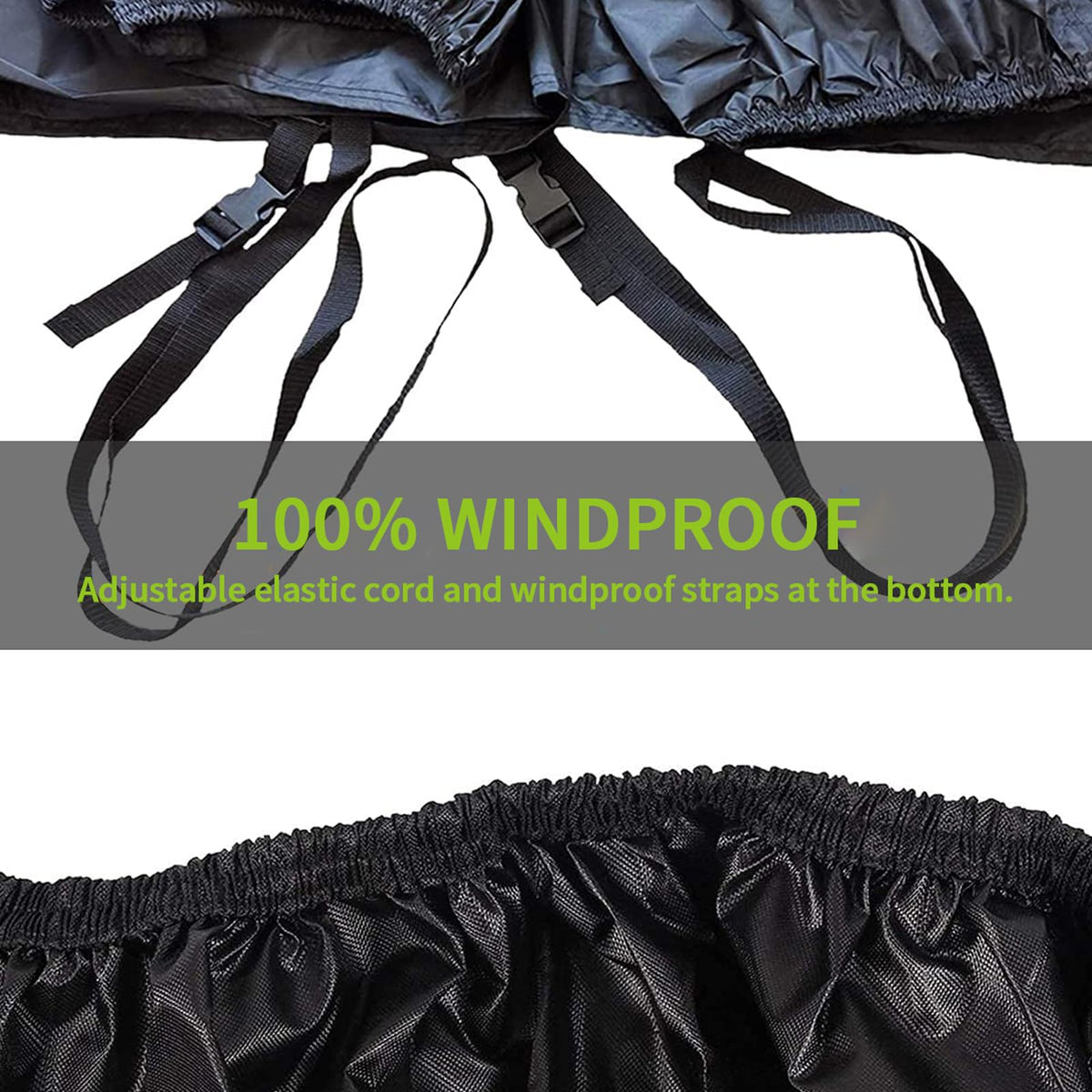 SaolGllS windproof straps and buckles anchored showing secure fit benefit