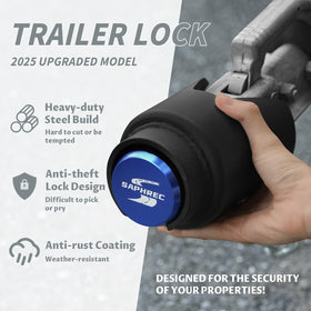 SaphRec close-up of lock cylinder showing upgraded anti-pick mechanism benefit