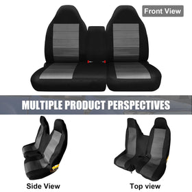 SAPUBK covers installed in F150 lifestyle image improving interior aesthetics