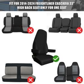SAPUBK seat cover installed in driver seat demonstrating improved comfort