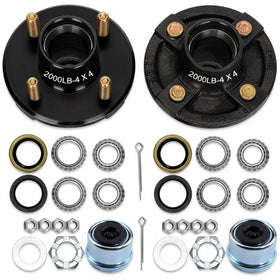 Saree front face hub pair showing bolt pattern and fitment benefit