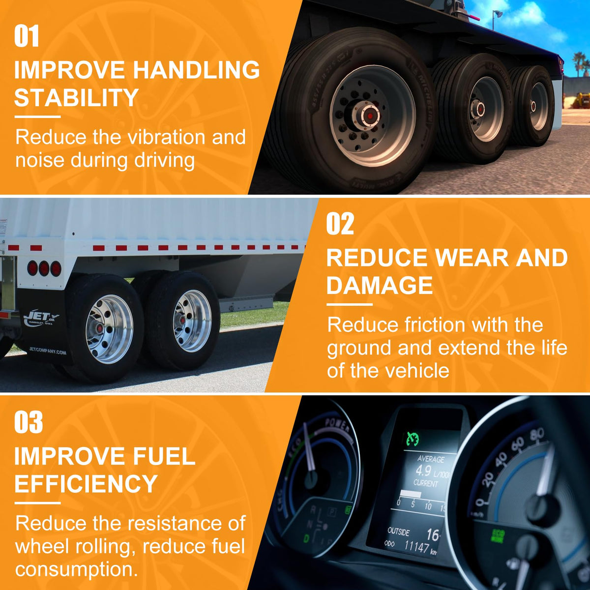 Saree hub installed on trailer wheel demonstrating real-world use and reliability benefit