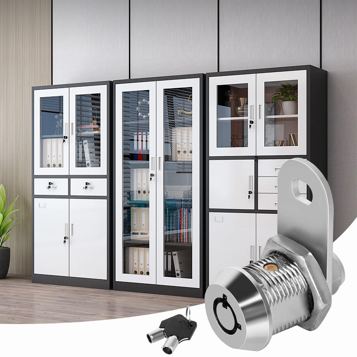 Sartatue installed on camper cabinet in lifestyle scene showing convenient single-key operation