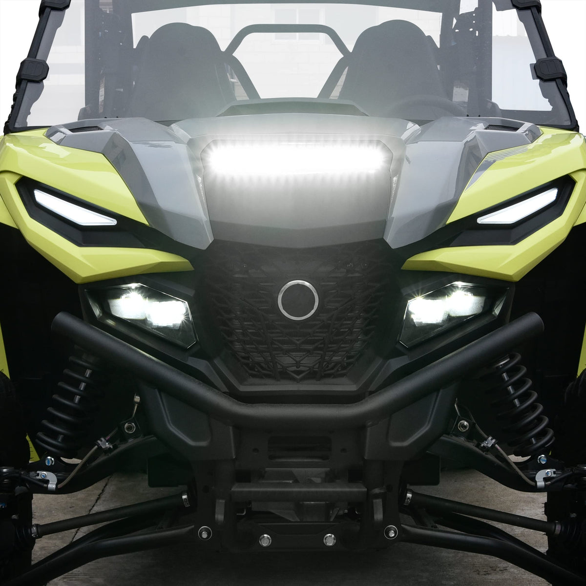 SAUTVS on RMAX during night ride showing enhanced visibility and rugged style