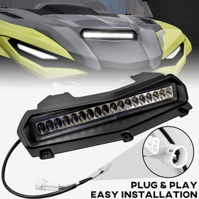 SAUTVS wiring connectors and included mount hardware for simple installation