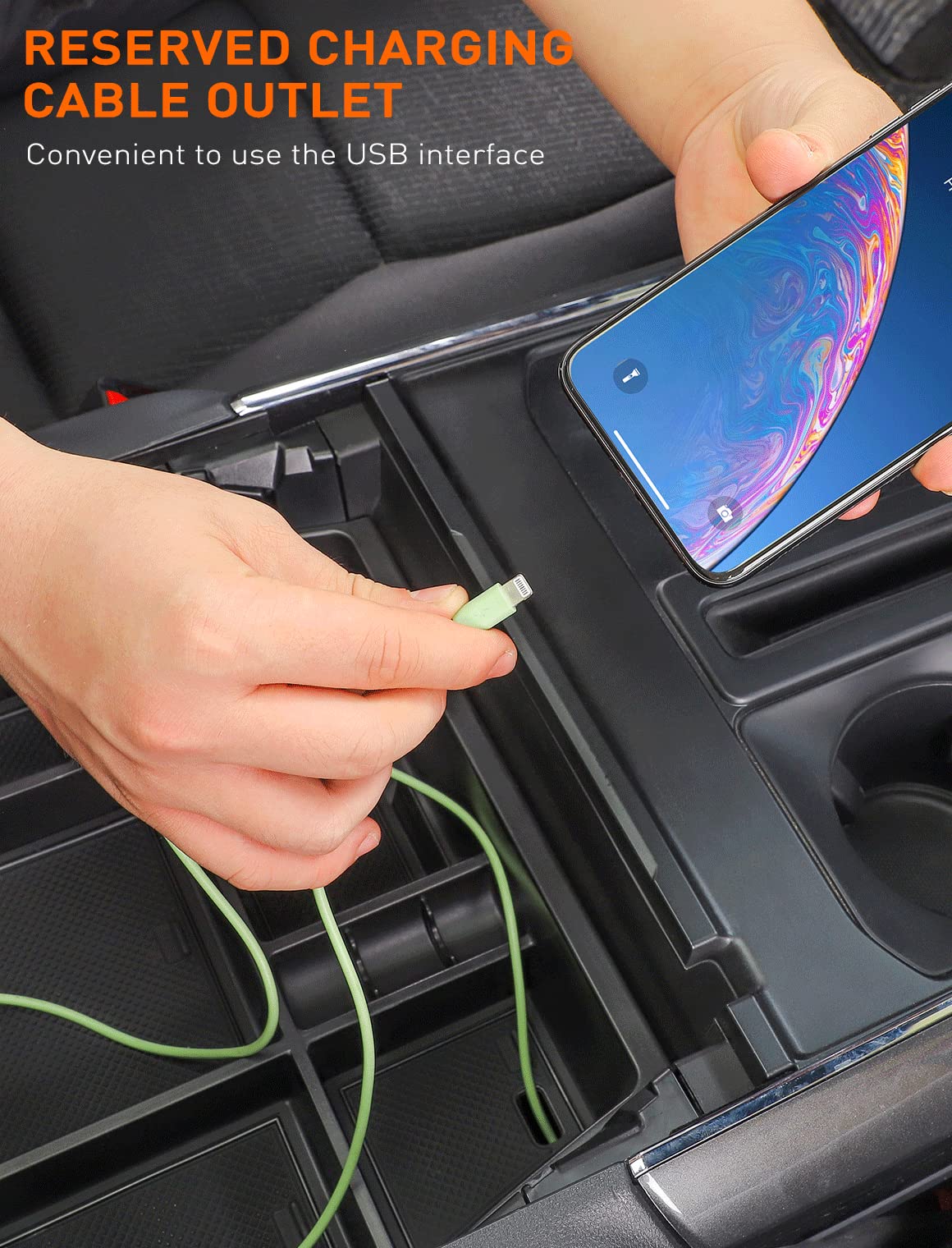 Savadicar detailed rubber liner pad reducing noise and protecting items from scratching