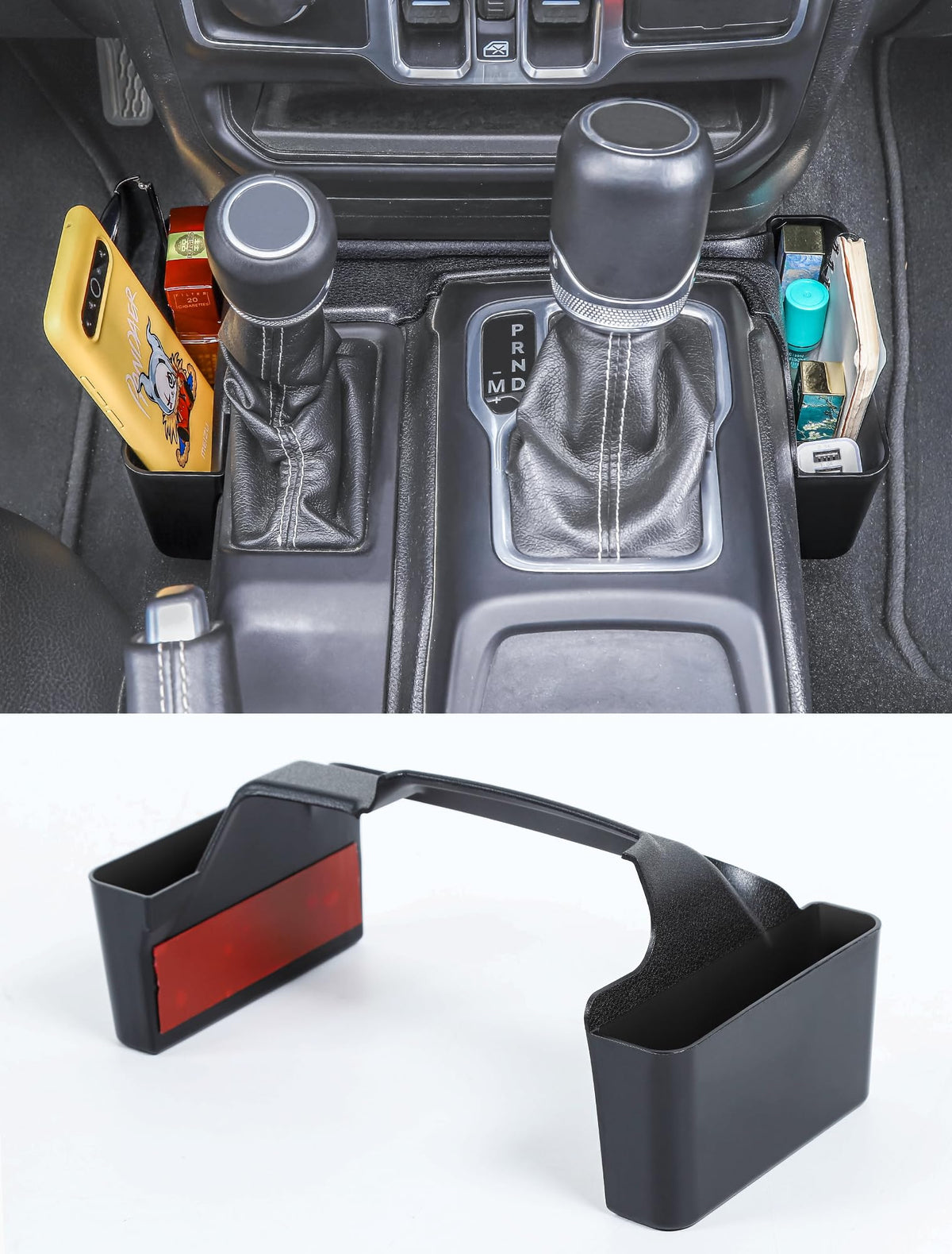 Savadicar GT-2 front view showing fitted console organizer and clean appearance