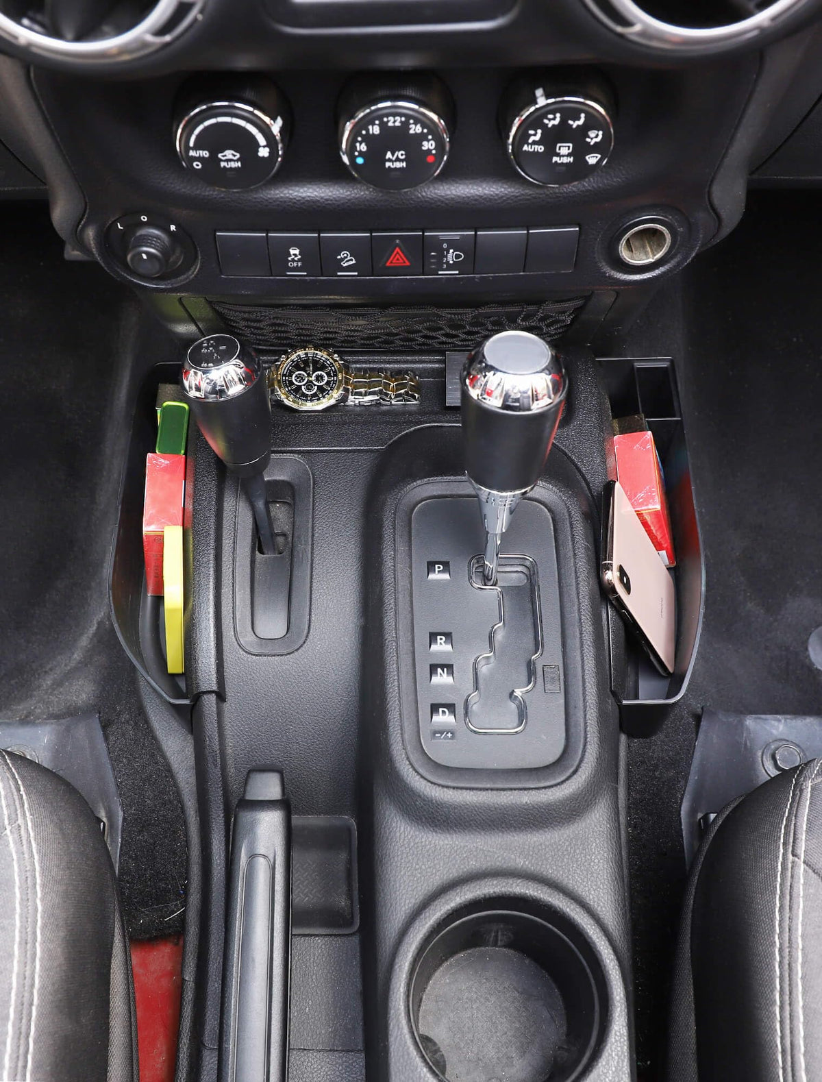 Savadicar GT-3 in Wrangler during off-road drive for secure storage