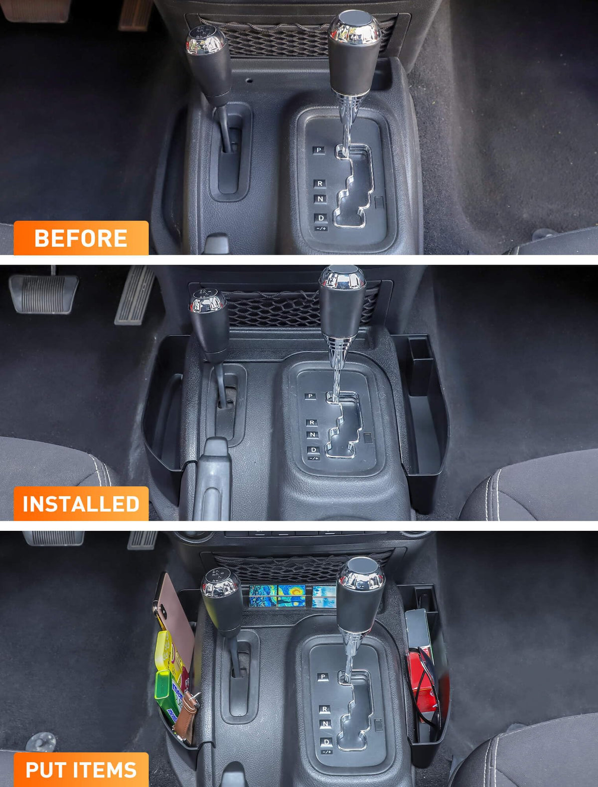 Savadicar GT-3 holding phone and keys to prevent drops