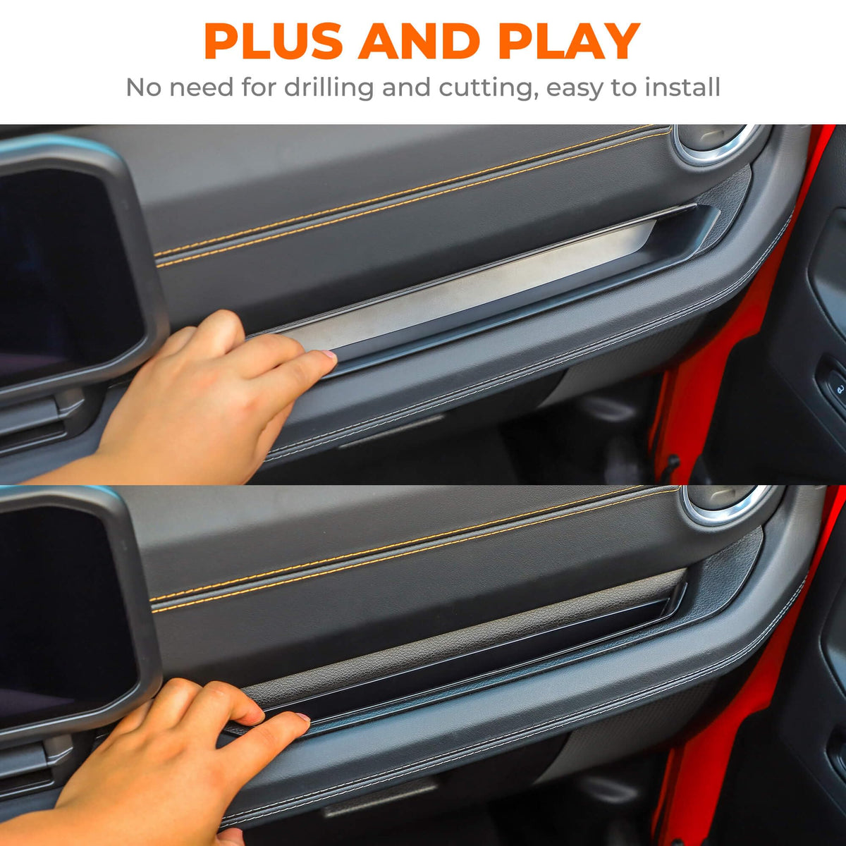 Savadicar installed in Jeep interior showing improved passenger convenience