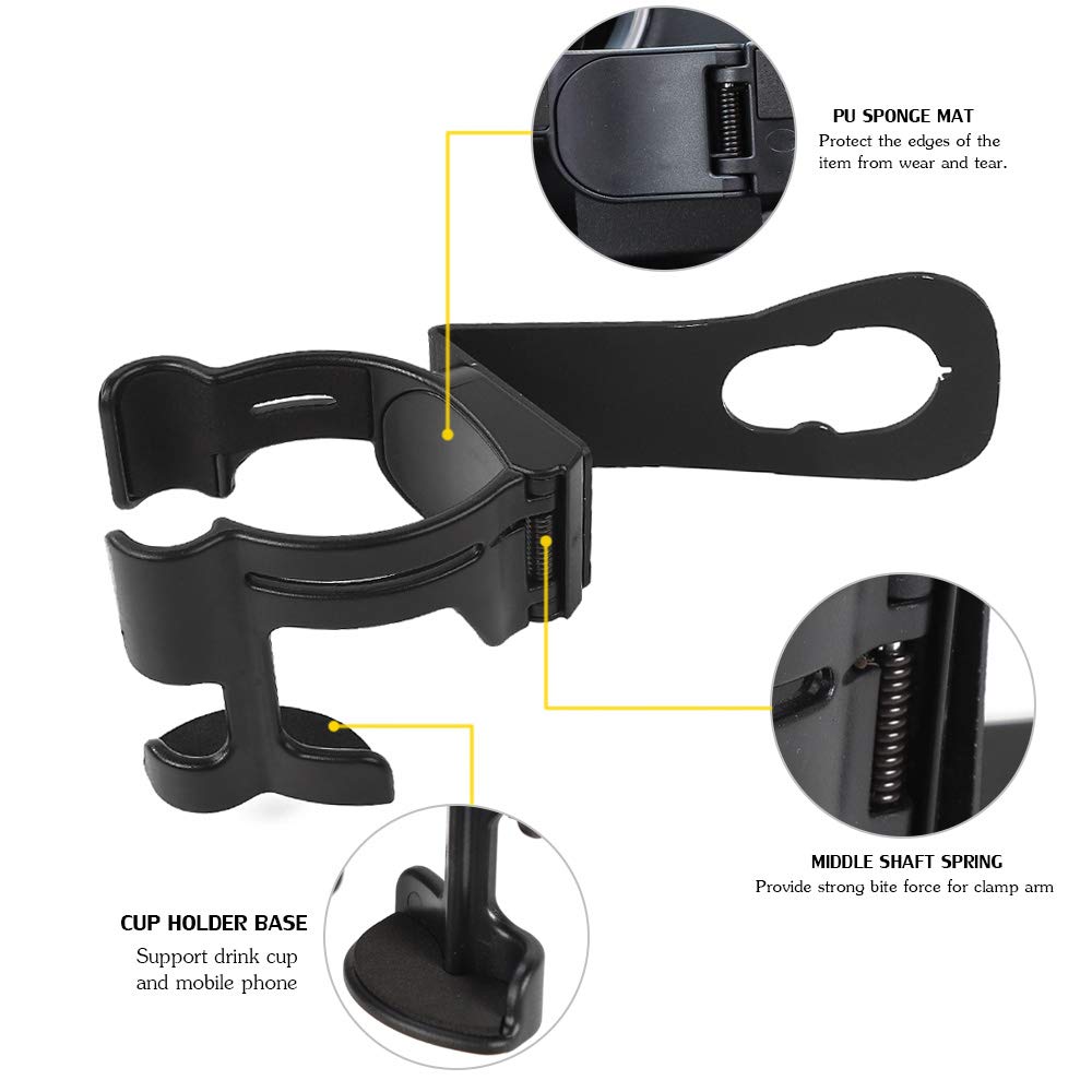 Savadicar holding a smartphone in cradle for hands-free access and safety