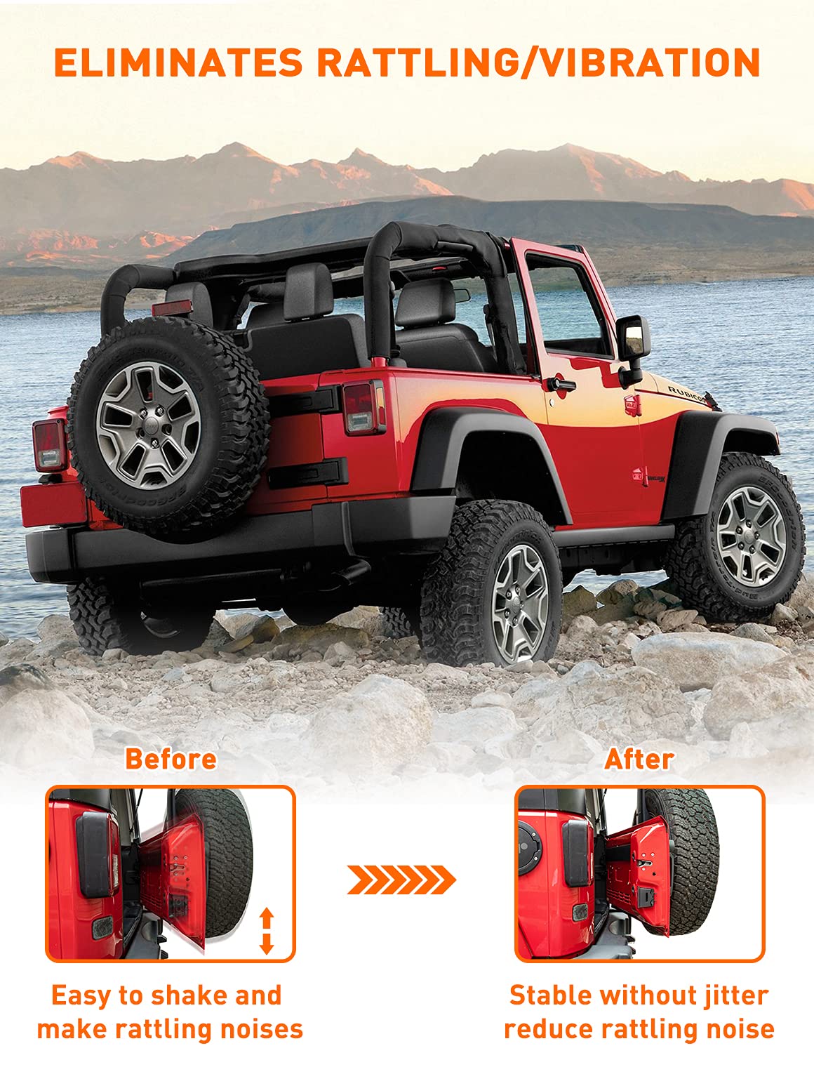 Savadicar mounting-point detail showing precise fit and easier installation benefit
