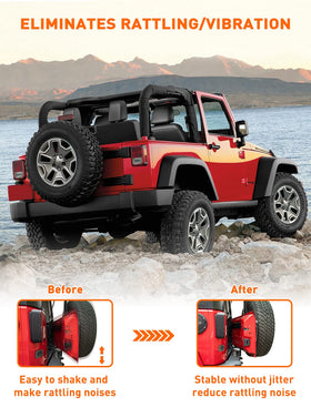 Savadicar mounting-point detail showing precise fit and easier installation benefit