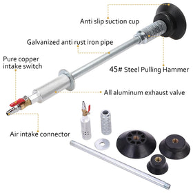 Savildo brass shutoff valve and 1/4" air inlet detail showing precise vacuum control benefit