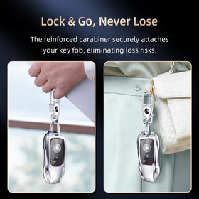 saxsion key case in pocket lifestyle shot showing pocket-friendly protection