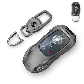 saxsion front view of key fob cover showing clean finish and protection benefit
