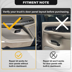 SAYNO armrest installed in vehicle door demonstrating restored functionality