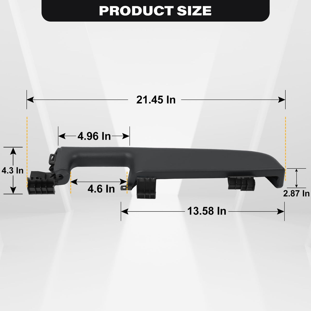 SAYNO armrest in vehicle interior lifestyle shot improving cabin appearance