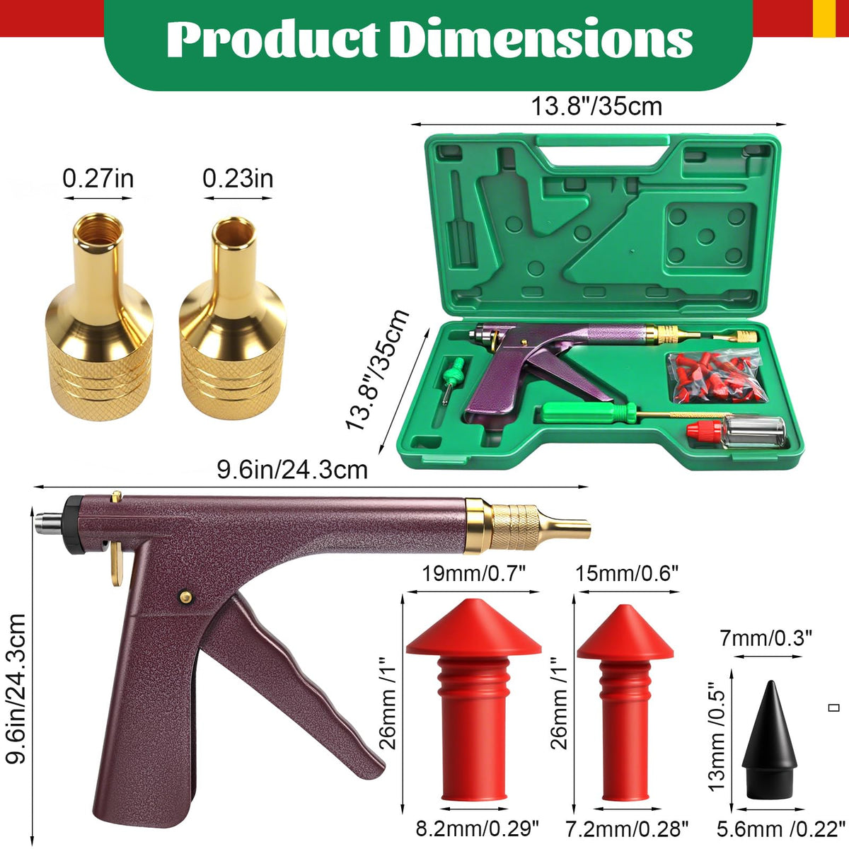 SBGGRL plug gun closeup showing ergonomic handle for fast insertion