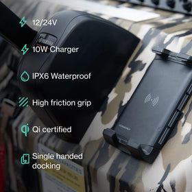 Scanstrut Active 15W sealed housing texture highlighting waterproof protection benefit