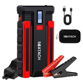 Scatach front view showing compact power pack and ready-to-use benefits
