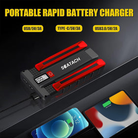 Scatach LED light strobe in use for emergency visibility benefit