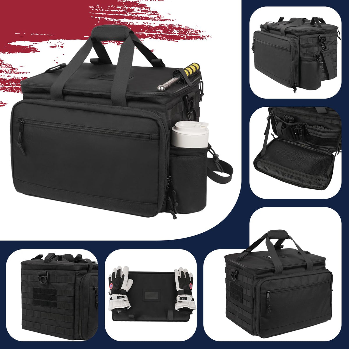 SCAVATA removable dividers detail demonstrating customizable organization