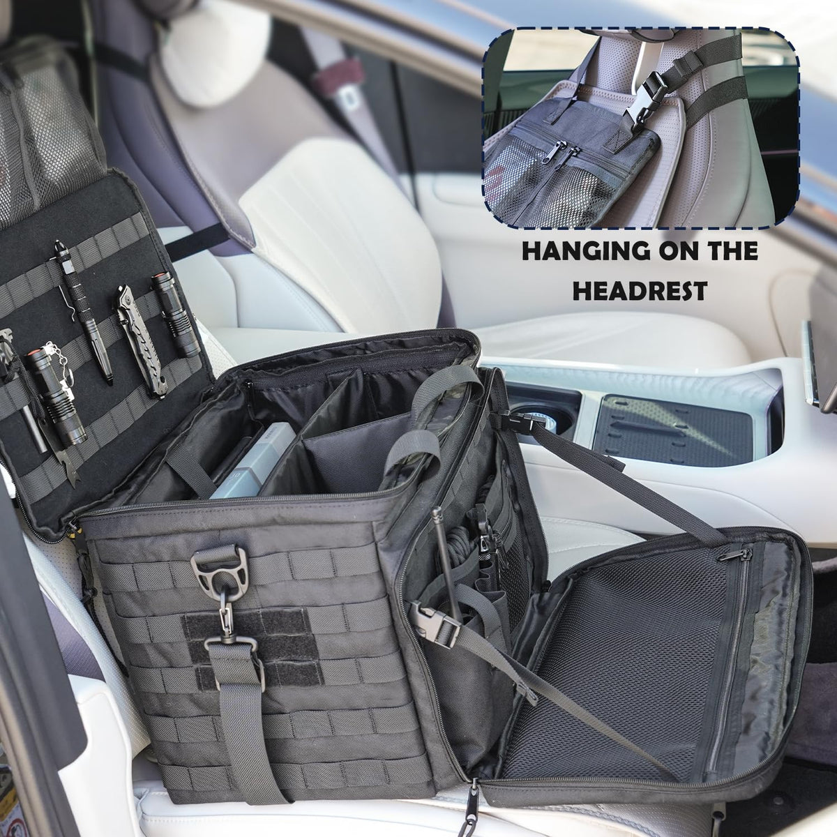 SCAVATA insulated cup holder attached with magnetic buckle for convenience