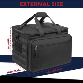 SCAVATA in-vehicle lifestyle scene showing bag ready for patrol use