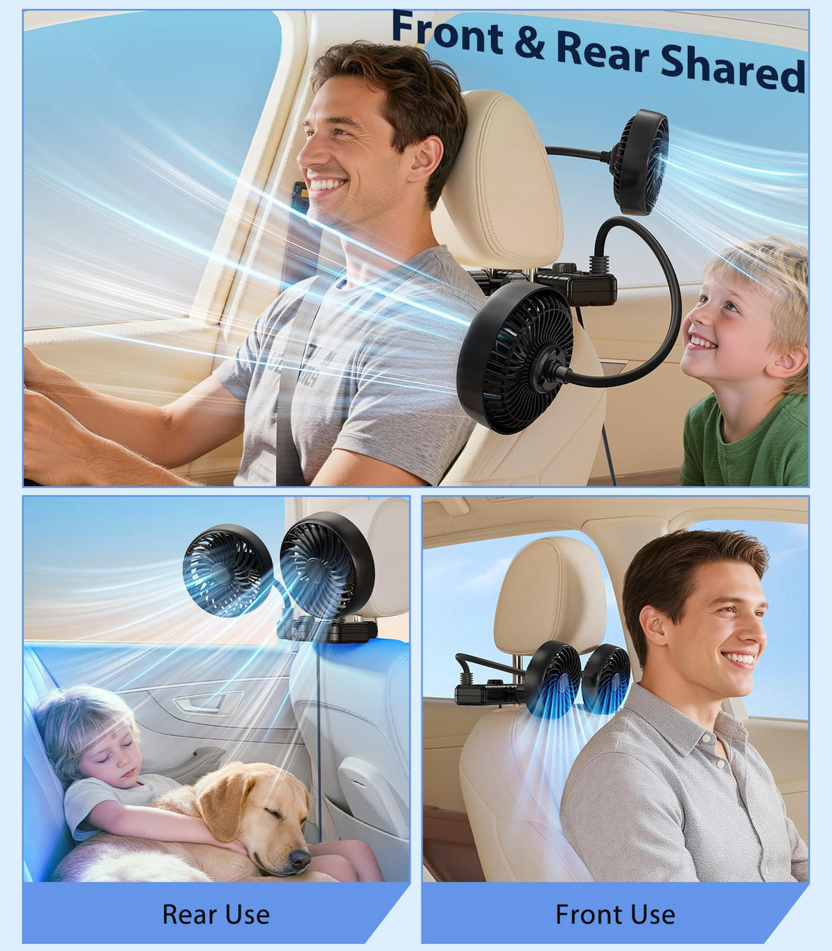 scenein lifestyle roadtrip setting providing portable cooling convenience