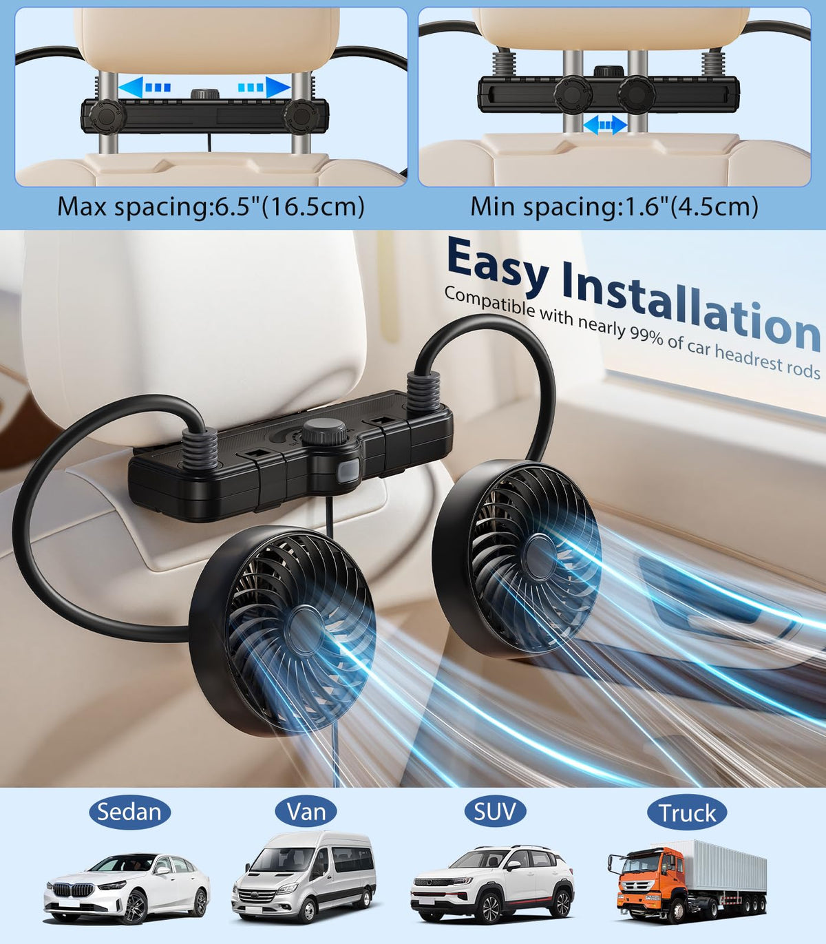 scenein speed control detail enabling three-speed airflow customization