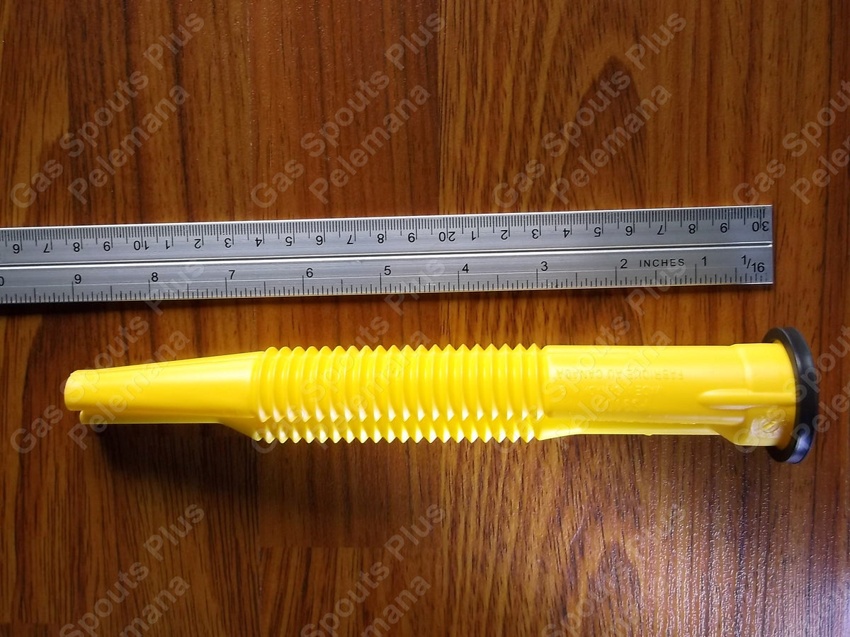 Scepter stopper closeup showing seal component and spill protection