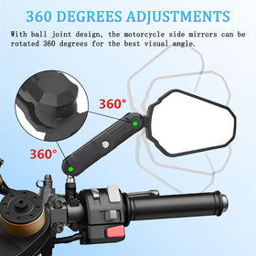 Scerymo handlebar mount and hardware enabling quick installation