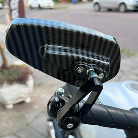 Scerymo convex lens closeup showing reflection clarity and expanded view benefit