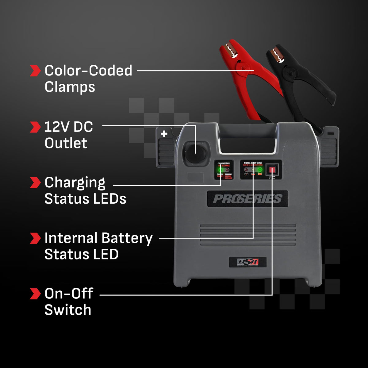 Schumacher DSR119 rugged case texture highlighting corrosion-resistant durability