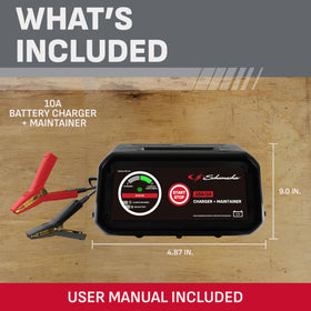 Schumacher control LEDs for desulfation mode showing battery restoration capability