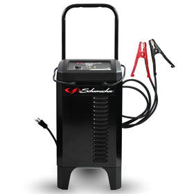 Schumacher SC1364 front view showing unit and wheels for easy movement