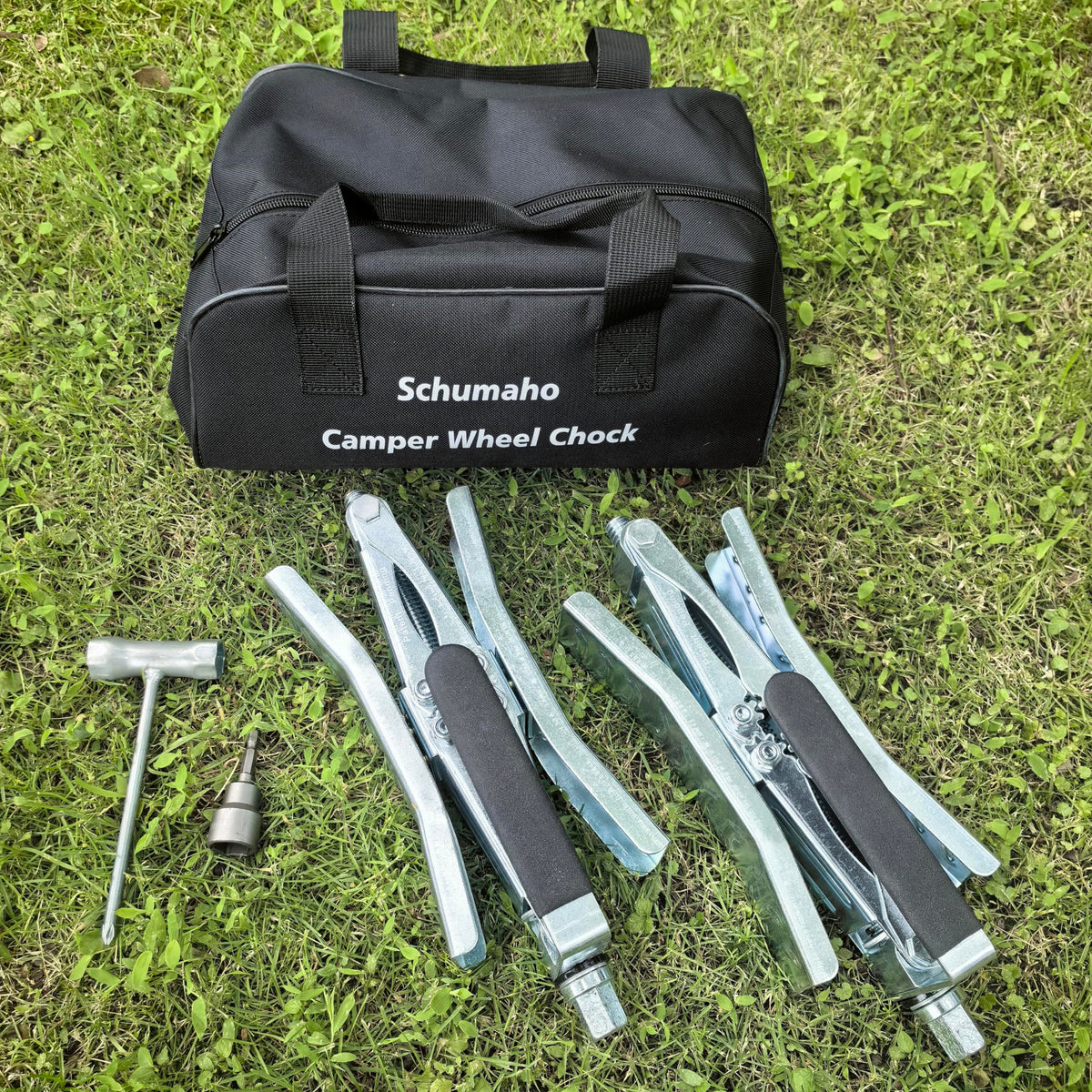 Schumaho hex socket crank handle and storage bag for organized transport