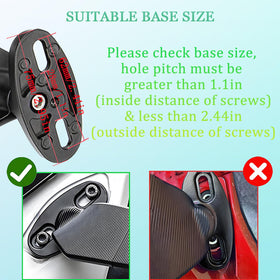Scillky mirror folded position demonstrating compact storage and protection