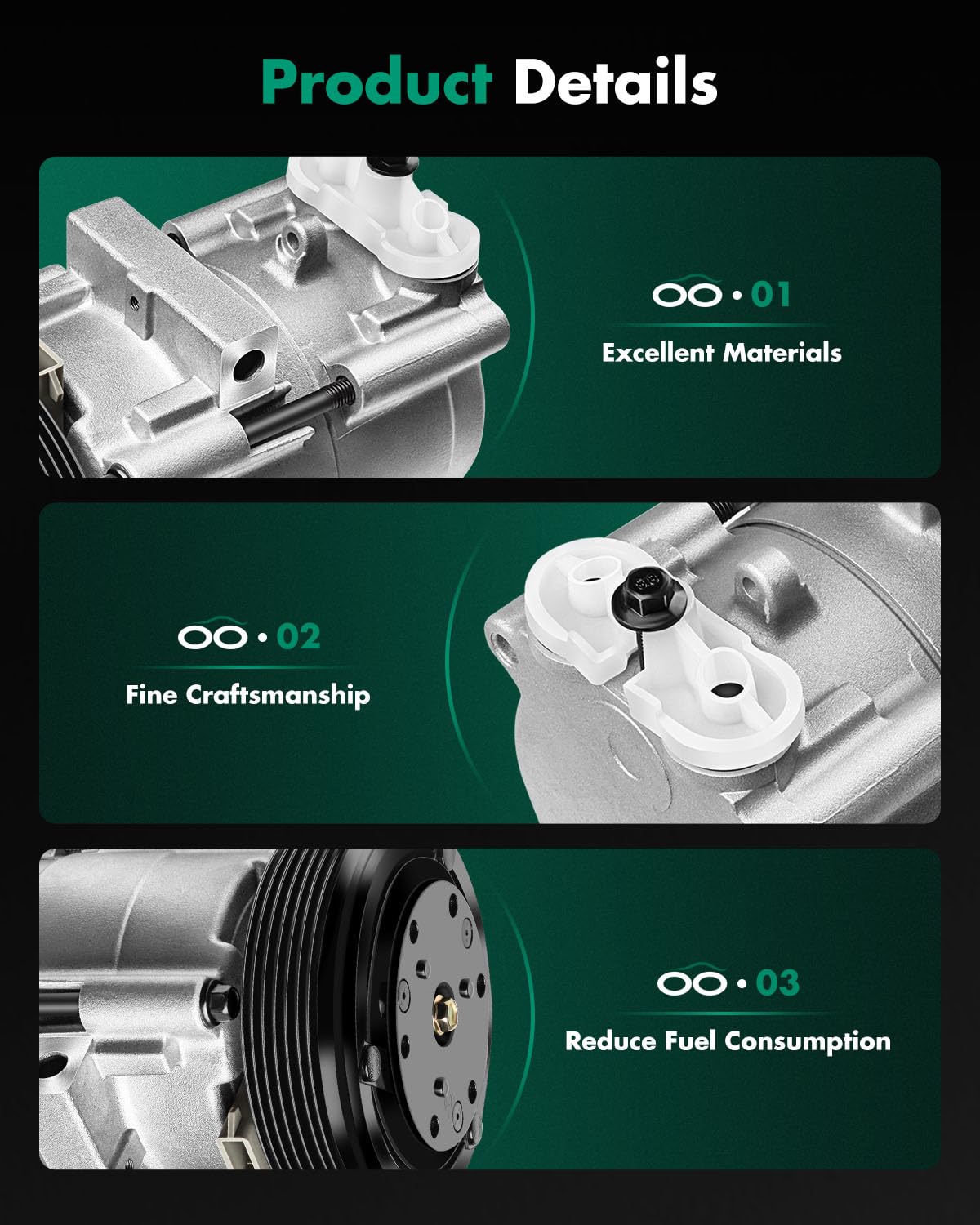 SCITOO side profile with label showing part numbers for accurate matching
