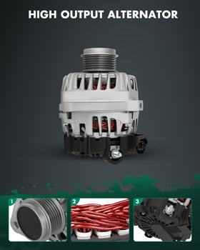 SCITOO alternator bearing closeup tested for durability and smooth rotation