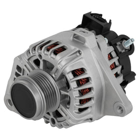 SCITOO alternator front view showing mounting points and improved fit