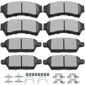 SCITOO ceramic brake pads front packaging showing fitment and benefits