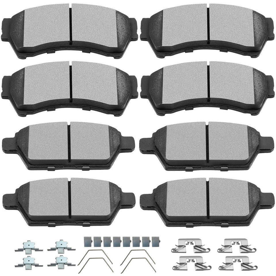 SCITOO ceramic brake pads front packaging showing fitment and benefits