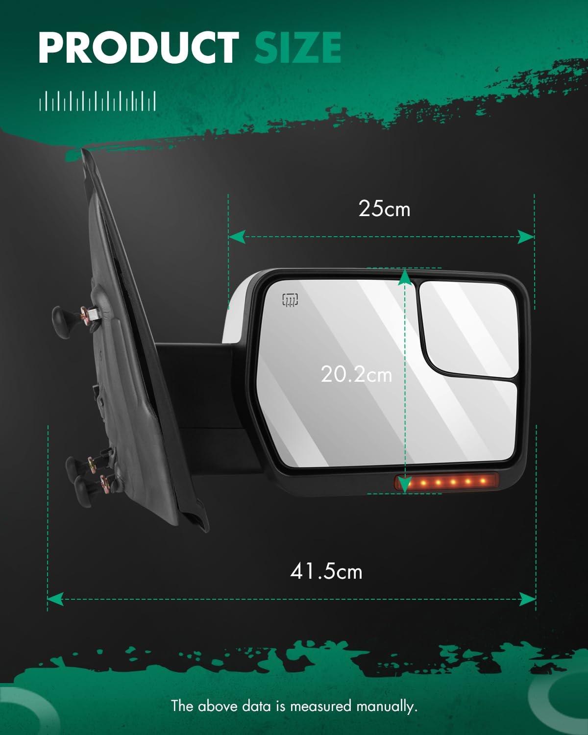 SCITOO chrome cap detail highlighting durable finish and weather resistance benefit